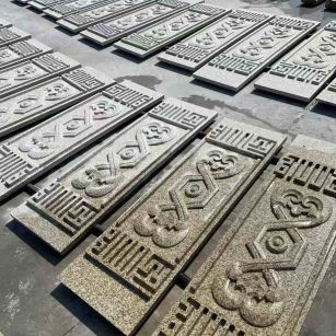 崇左 黄金麻花岗岩外墙雕刻板