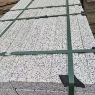 崇左 白麻花岗岩直行盲道石，盲条，地铺石