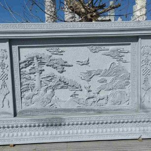崇左 芝麻白大型照壁，屏风，影壁