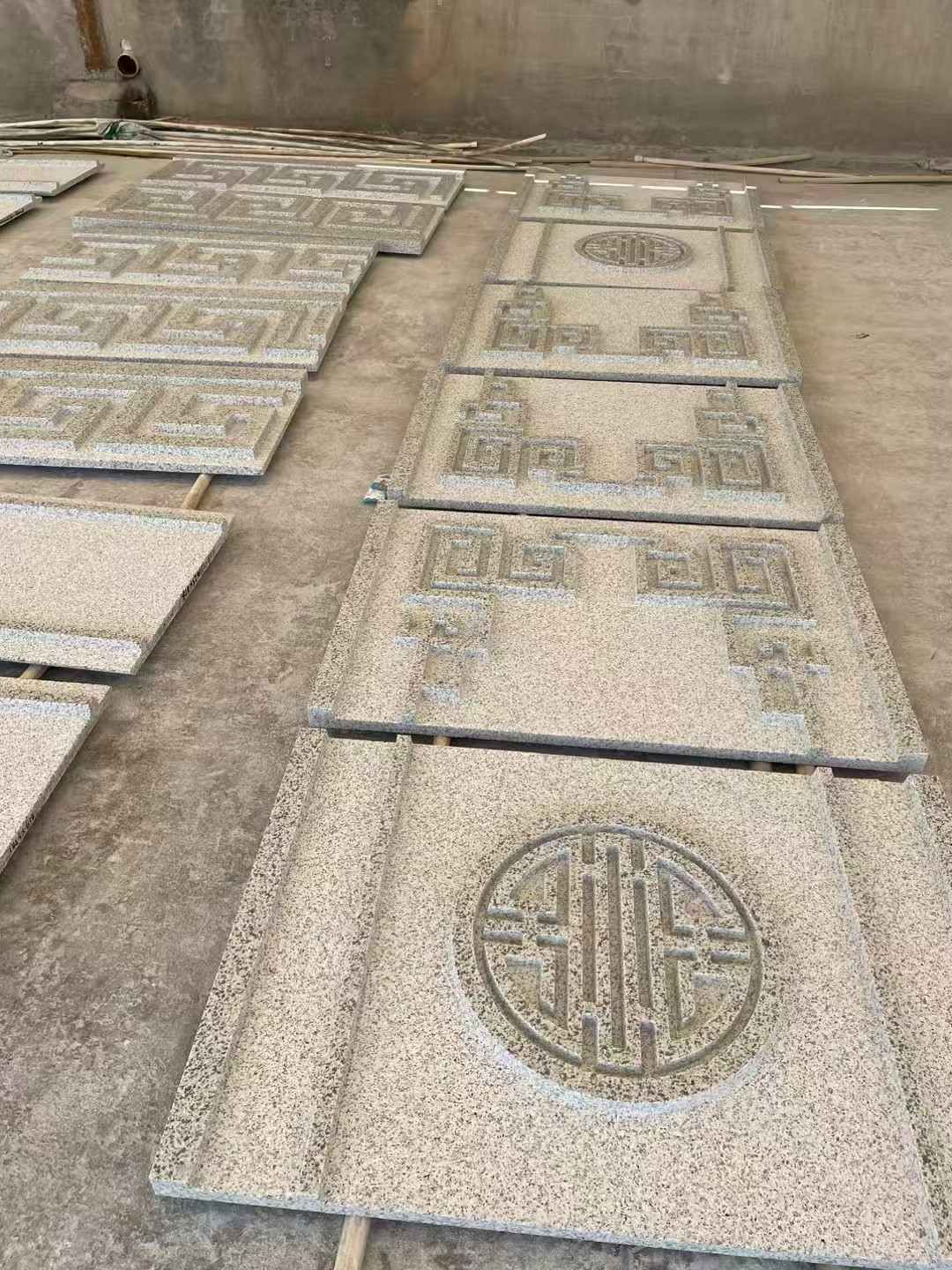 崇左 白麻花岗岩外墙立面雕刻板