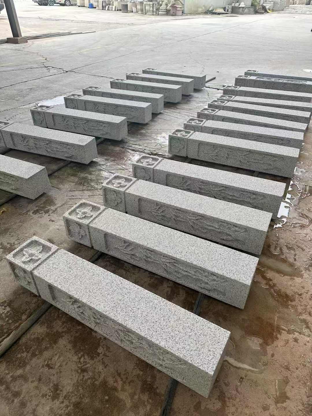 崇左 白麻方柱雕花防水