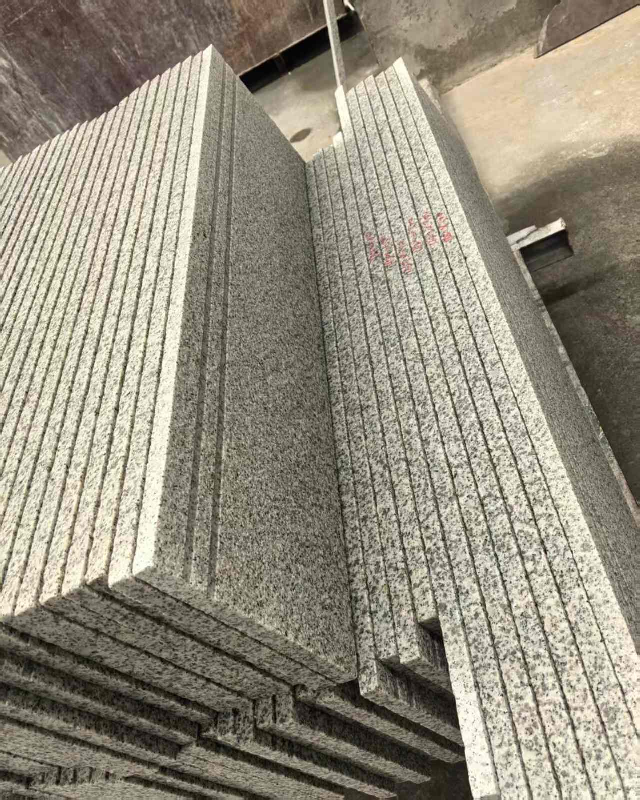 崇左 白麻荔枝面花岗岩楼梯踏步